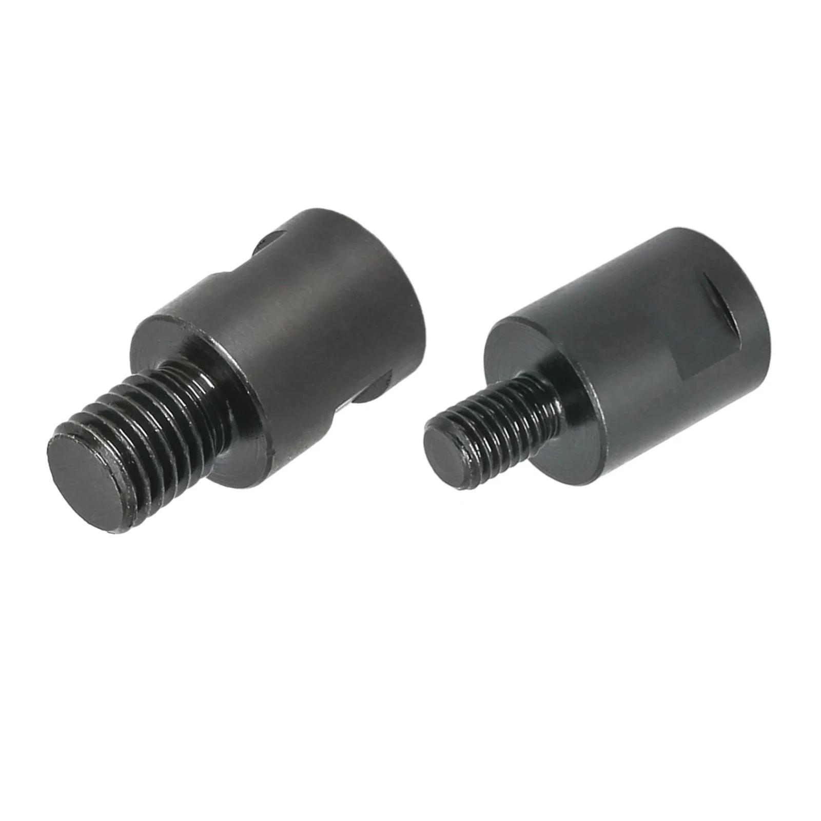Imagem -04 - Moedor de Ângulo M14 para M10 Adaptador Conversor de Rosca Adapte Interface Conector Parafuso Biela Porcas Entalho Preto