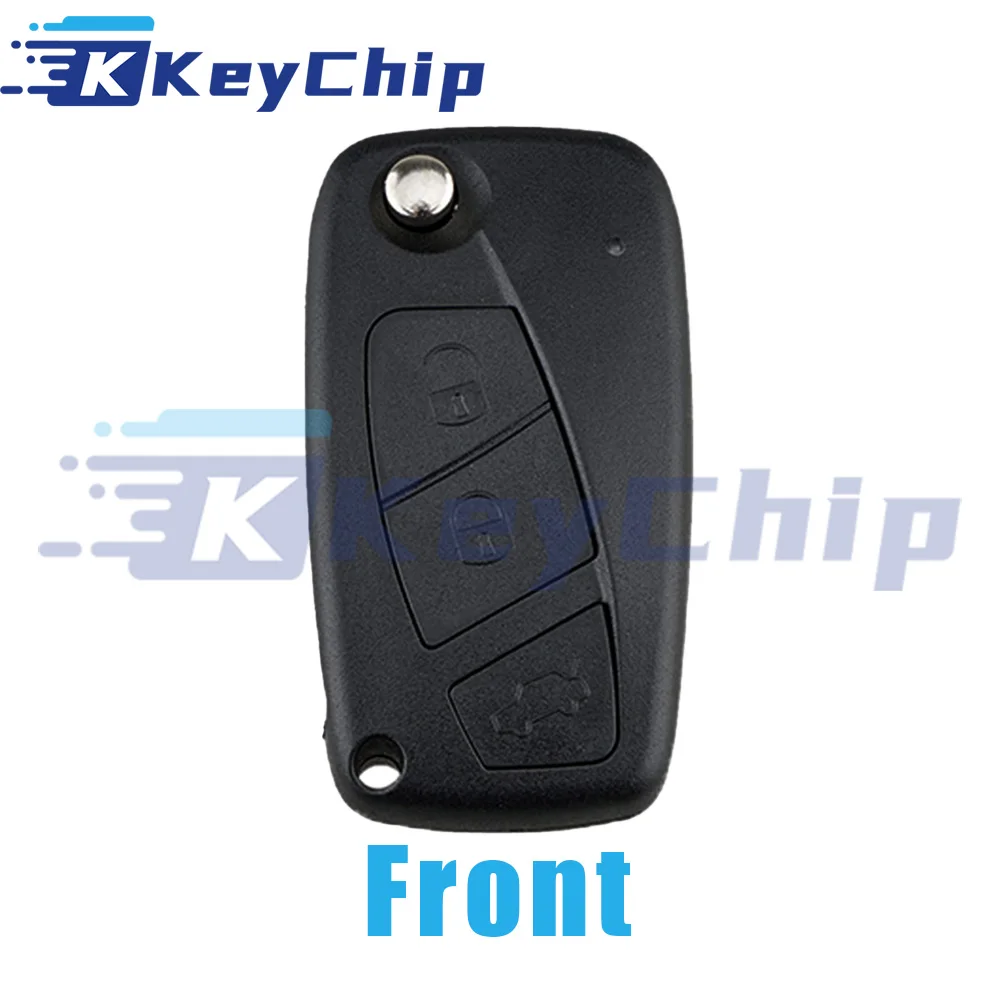 KeyChip Pro For Fiat Fiorino Punto Doblo 2007-2016 3 Buttons Remote Key 433 MHz PCF7946A HITAG 2 46 Chip 71765697