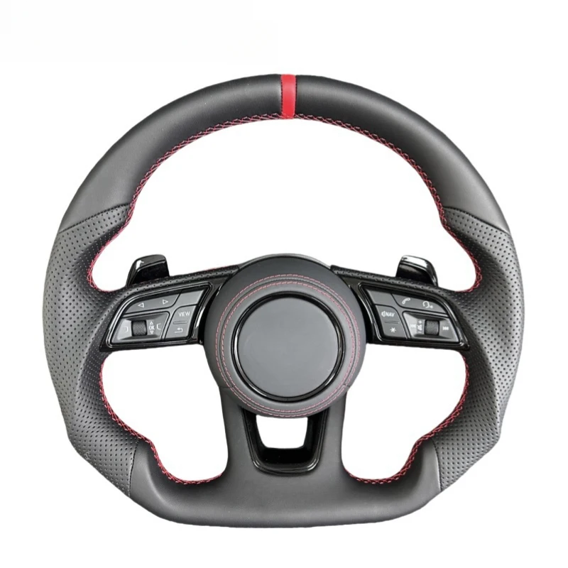 

For A1 A3 A4 A4L A5Old Model Upgraded New Model Premium Leather Sport Steering Wheel