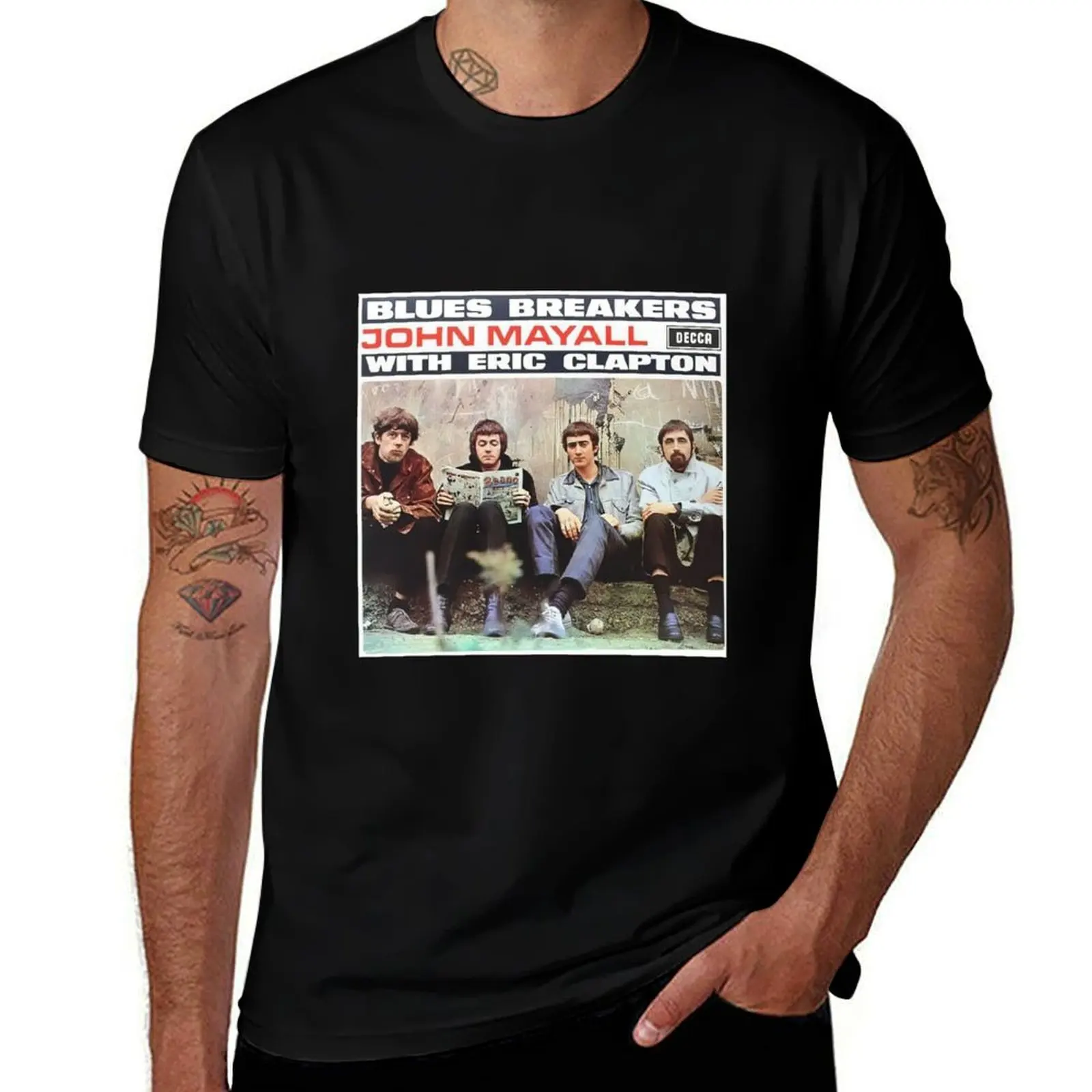 john mayall magazines T-Shirt Plus Size Summer Casual T-Shirt