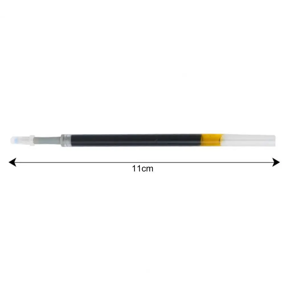 Recargas de Gel para bolígrafo de 20 piezas, gran capacidad, punta de 0,5mm, negro/rojo/azul, papelería para estudiantes, suministros de oficina