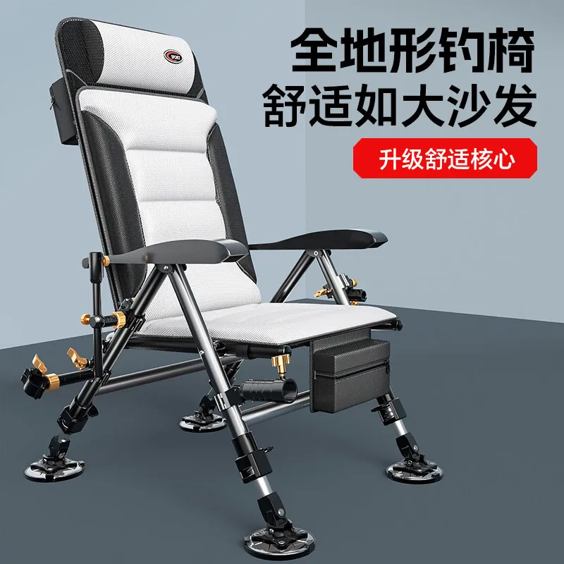 European-style Beach Chairs Foldable Full-terrain Beach Chairs Multi-thickened Version Outdoor Furniture Cadeiras De Praia ZYSTY