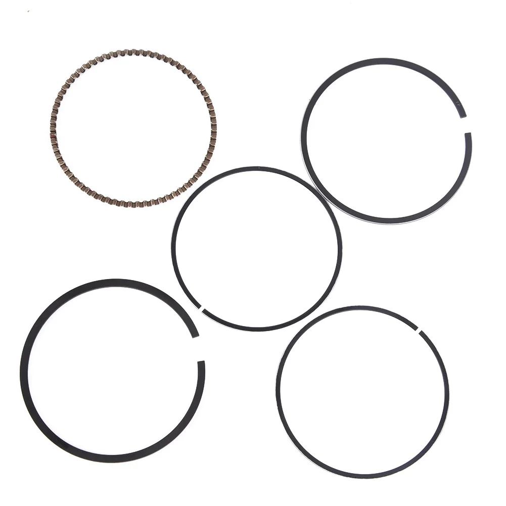 Set Piston Ring Kit Brushcutter For Honda Garden Lawn Mower Outdoor Part Parts Repair Replacement Spare Tool 68mm