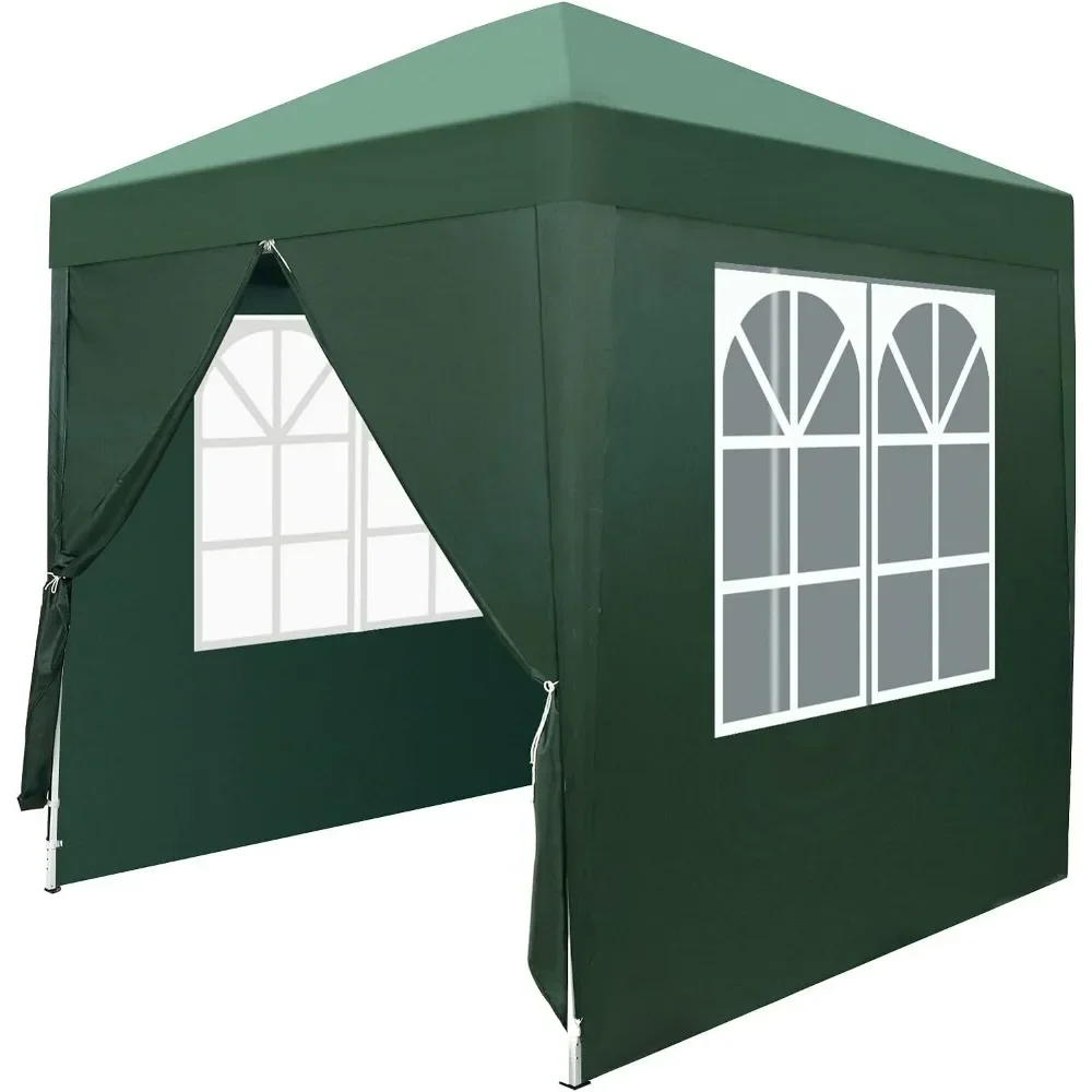 

Pop Up Canopy Tent, Outdoor Instant Shelter Folding Canopy with 4 Side Walls and Carry Bag