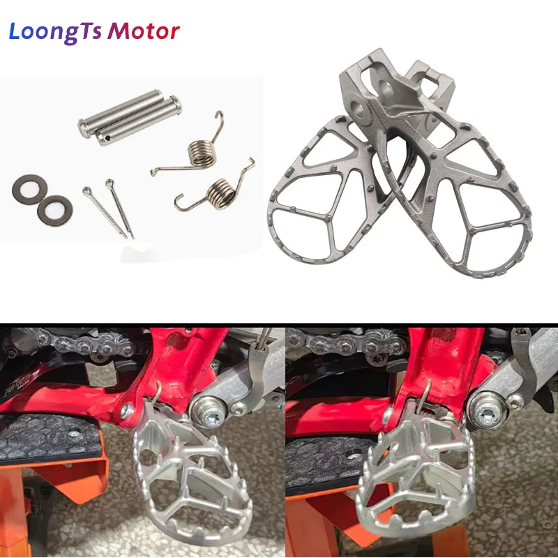 

Противоскользящие подножки для мотоцикла Racing-Grade, универсальные аксессуары, пригодные для KTM XC XCF SXF EXC EXC EXCF 125 150 250 350 500 2017-2022