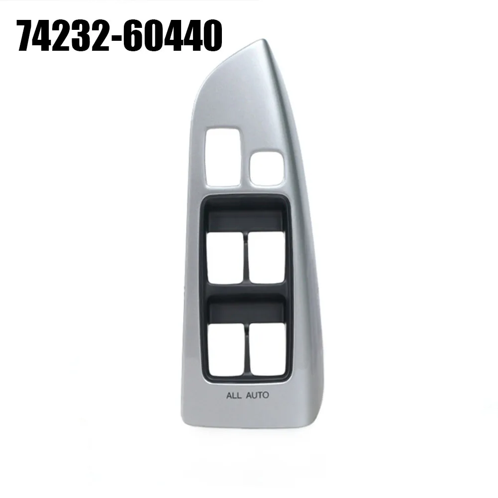 

Panel Switch Frame Panel For 120 LC120 2003-2009 Silver For Toyota Land Cruiser Prado Replacement High Quality