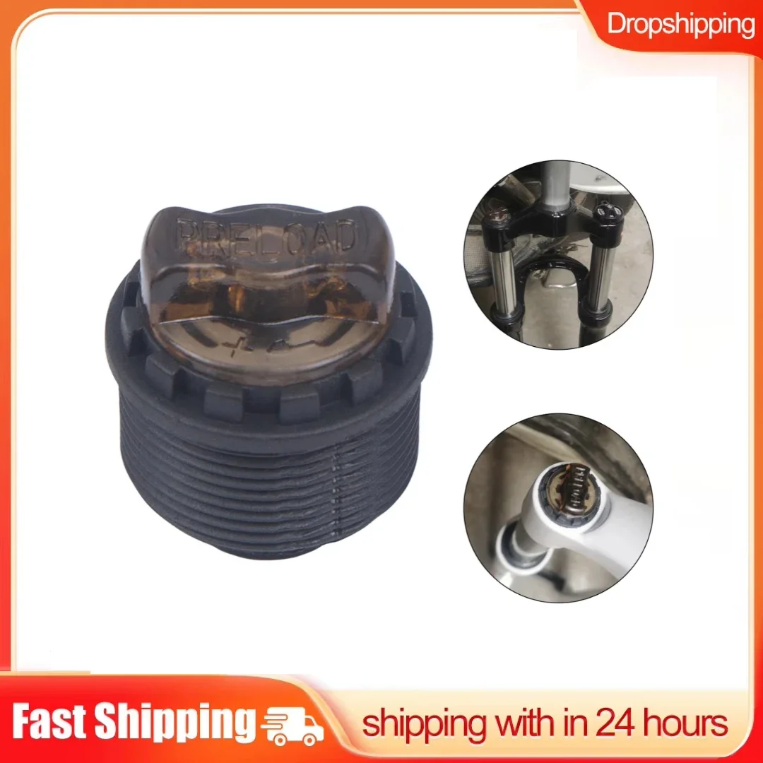 

Bicycle Front Fork Repair Cap Damper Rod Preload Adjustment Knob Bike AccessoriesCyclingMaintenanceParts