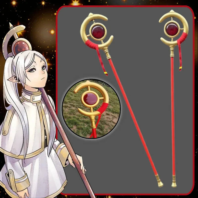 

Frier Cosplay Anime Frier: Beyond Journey's End Frier Cosplay Weapon Props Frier Magic Wand Halloween Props
