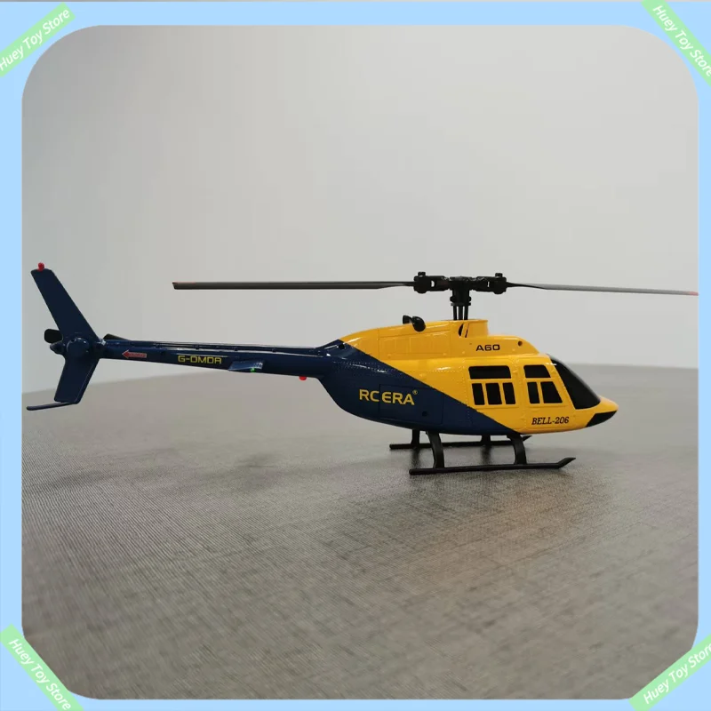 

2025 A60 1/42 Четырехканальный однолезвийный Aileron Free Реальная версия Bell206 Вертолет с фиксированным высоким потоком света Радиоуправляемая игрушка в подарок