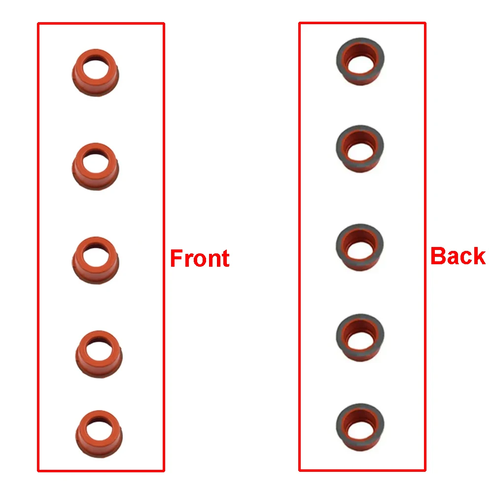 22/33MM Car Rubber Intake Inlet Manifold Seal Gasket Repair Kit For Bmw E87 E46 E90 E91 E92 E93 E39 E60 M57 11617790198