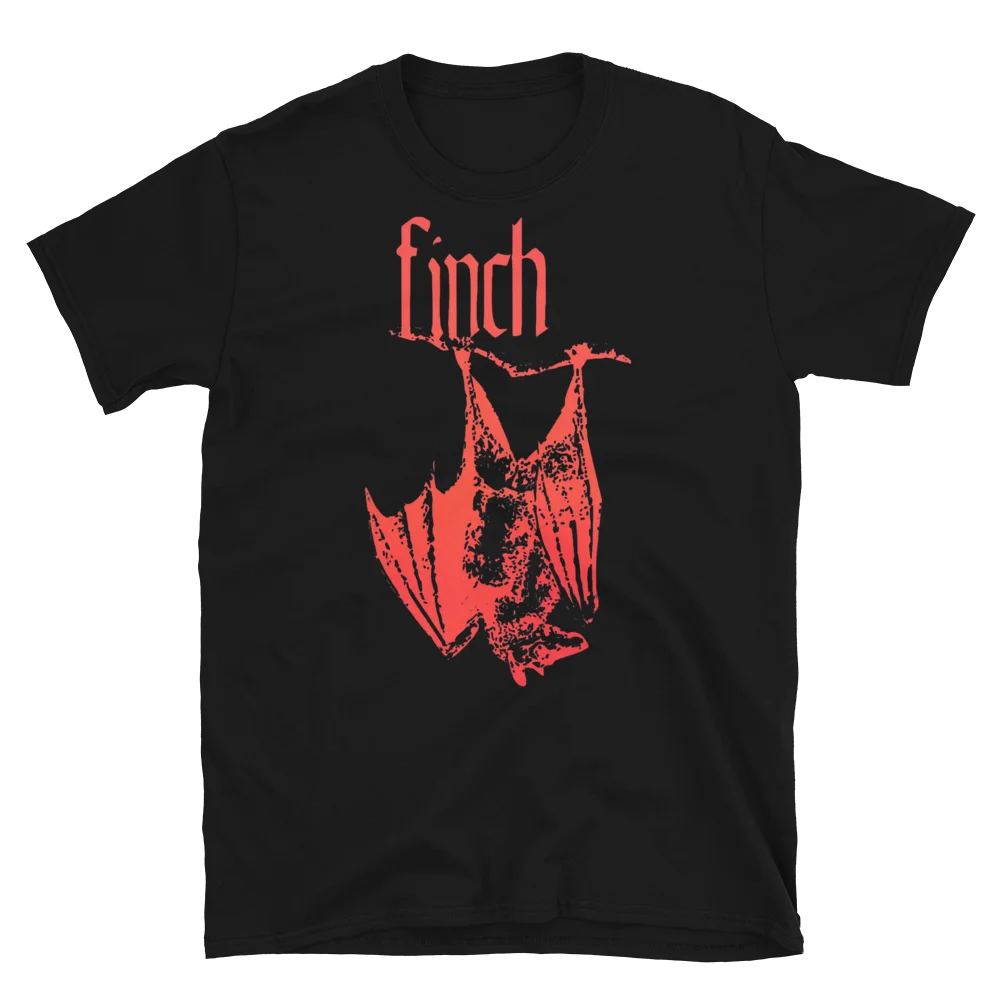 

Finch Hanging Fruit Bat What It Is to Burn Emo Post Hardcore Band T-Shirt