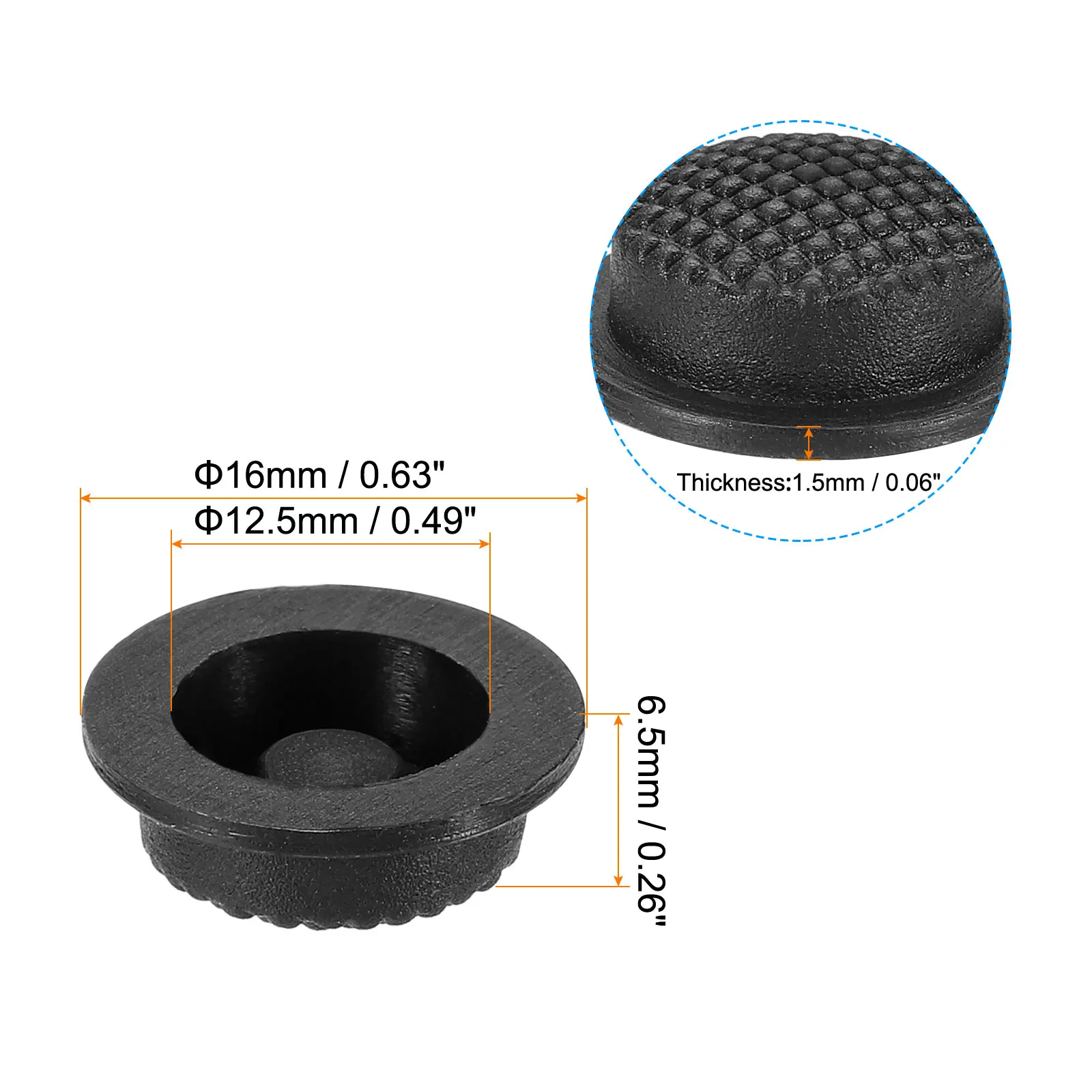 20 Stück Transparente Silikon Schutzhüllen Für Drucktastenschalter – Staubschutz Kappen 2,7×2,7 Cm