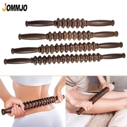 Wood Muscle Roller Stick with Trigger Points,Body Muscle Massager Roller for Back Leg Relieve Muscle Soreness,Cramping,Tightness