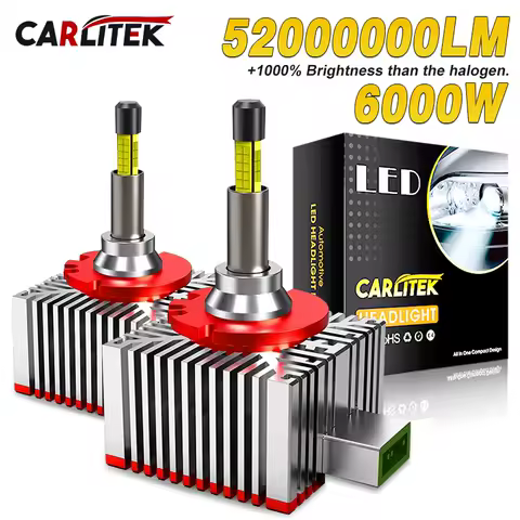 360 Degree D3S Led Headlights 6000W 52000000LM 6000K HID D1S D3S D8S D2S D4S D Series Car Lights Canbus 3D Lighting CSP For Lens