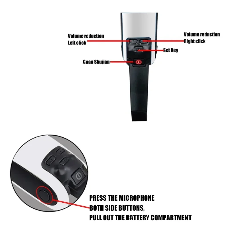 SKM9000 2Mic Professional UHF Wireless Dynamic Microphone Metal Mic for Karaoke DJ  Show Teaching Wedding