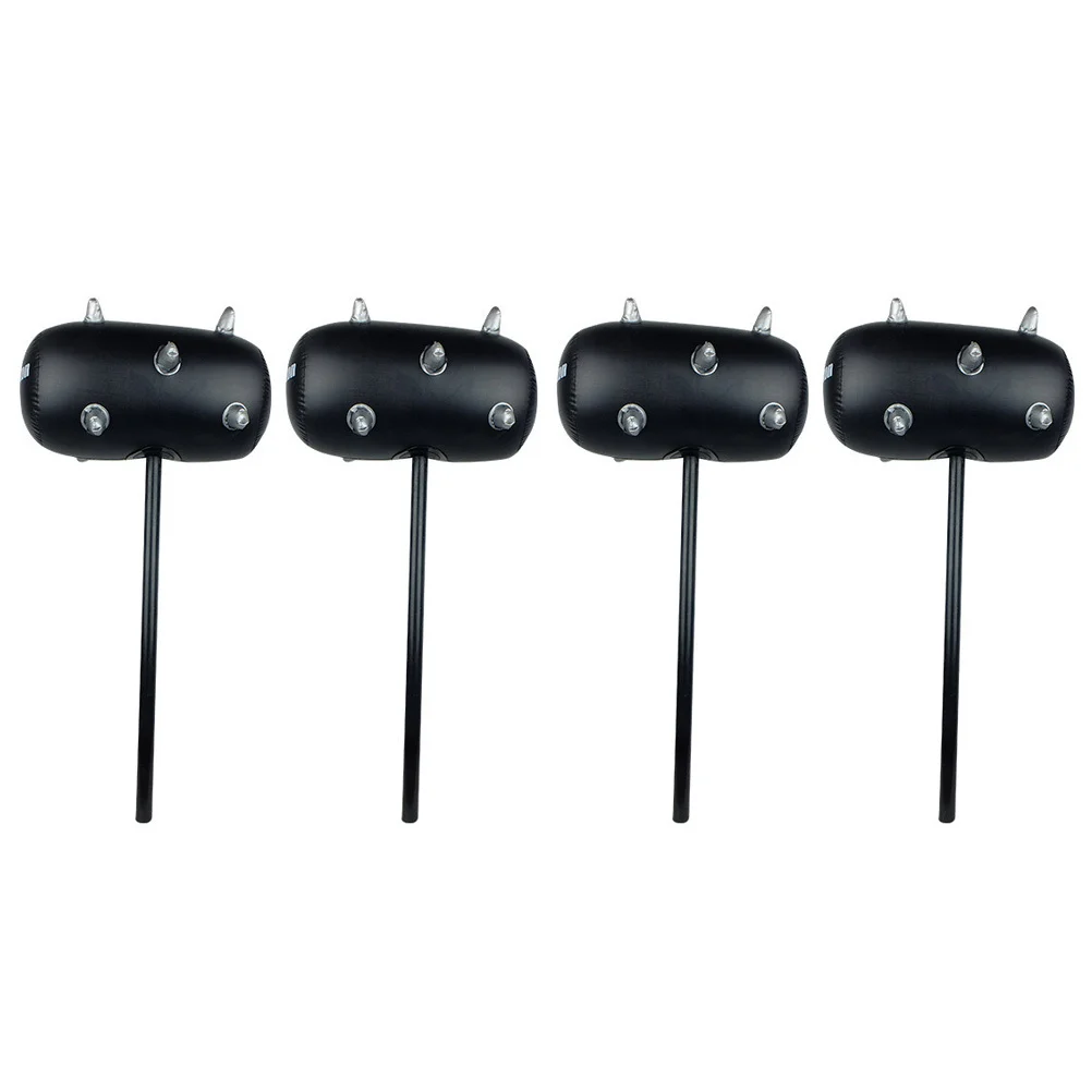 

4Pcs Inflatable Hammer PVC Large Hard Handle for Pool Beach Party Kids Kids Toy Children Inflatable Toy