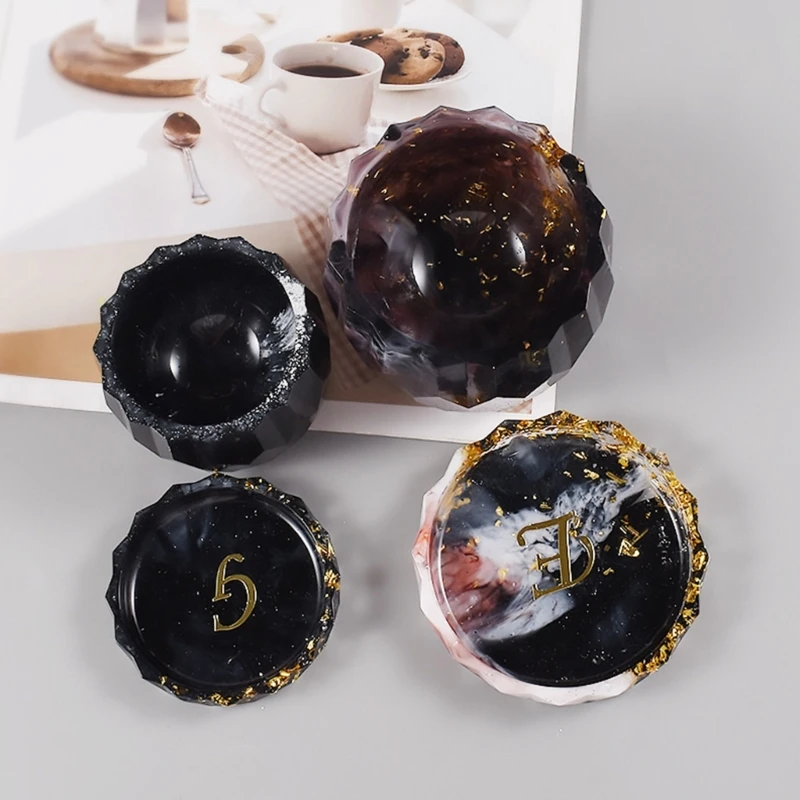 Y1UB Runde Gips Silikon Form Beton Stift Halter Runde Kerzenhalter Formen Dekor