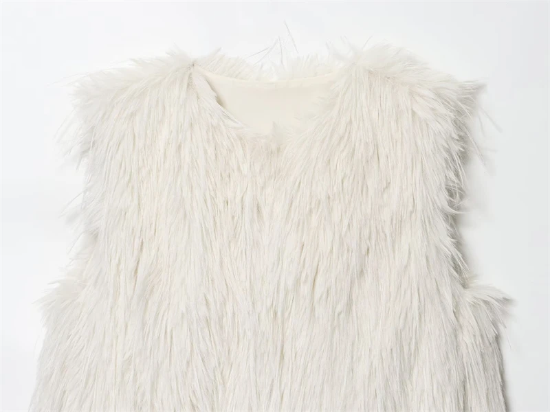 Guobioziy 2026 Fall Round Neck Sleeveless Gilet Relaxed Silhouette Vest Top Avant Garde Urban Look Gathering Outfit  Popular