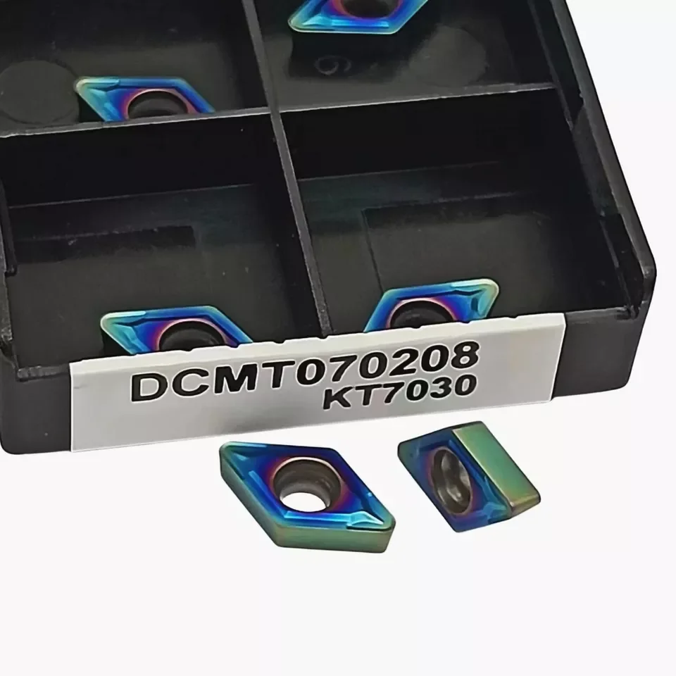 HRC55 DCMT070204 /DCMT070208 ZM1135N /DCMT11T304 /DCMT11T308 ZM1135N Nano-Blue Coating indexable CNC Carbide Turning Inserts