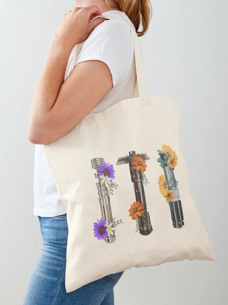 Lightsaber flower collection Tote Bag Big bag shoping bag tote men's