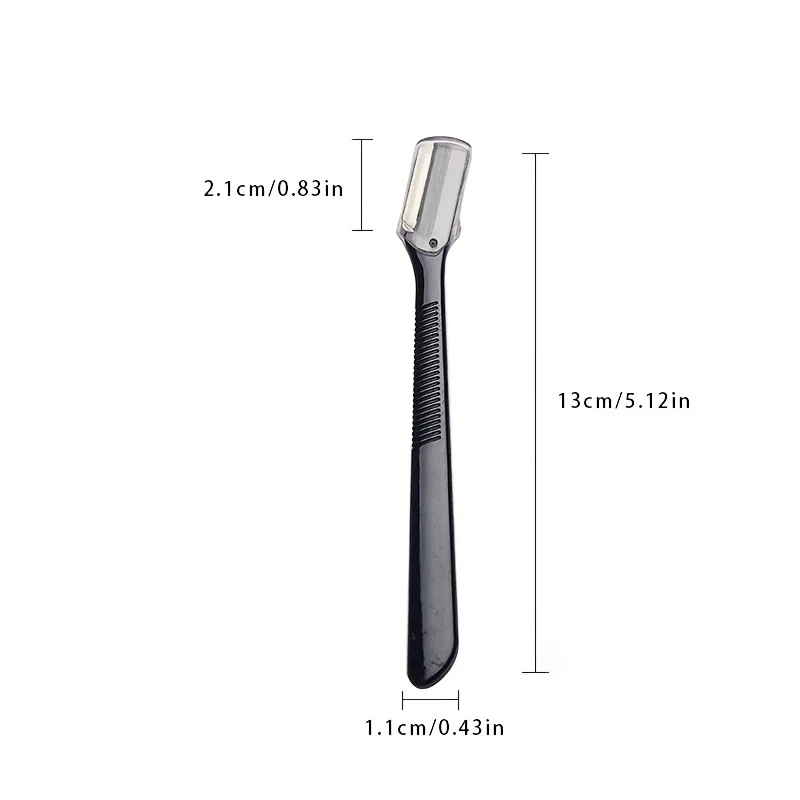 3PCS Eyebrow Razor Safe Facial Blades Eye Brow Shaping Knife Eyebrow Trimmer Shaver Face Hair Removal Blades Women Makeup Tools