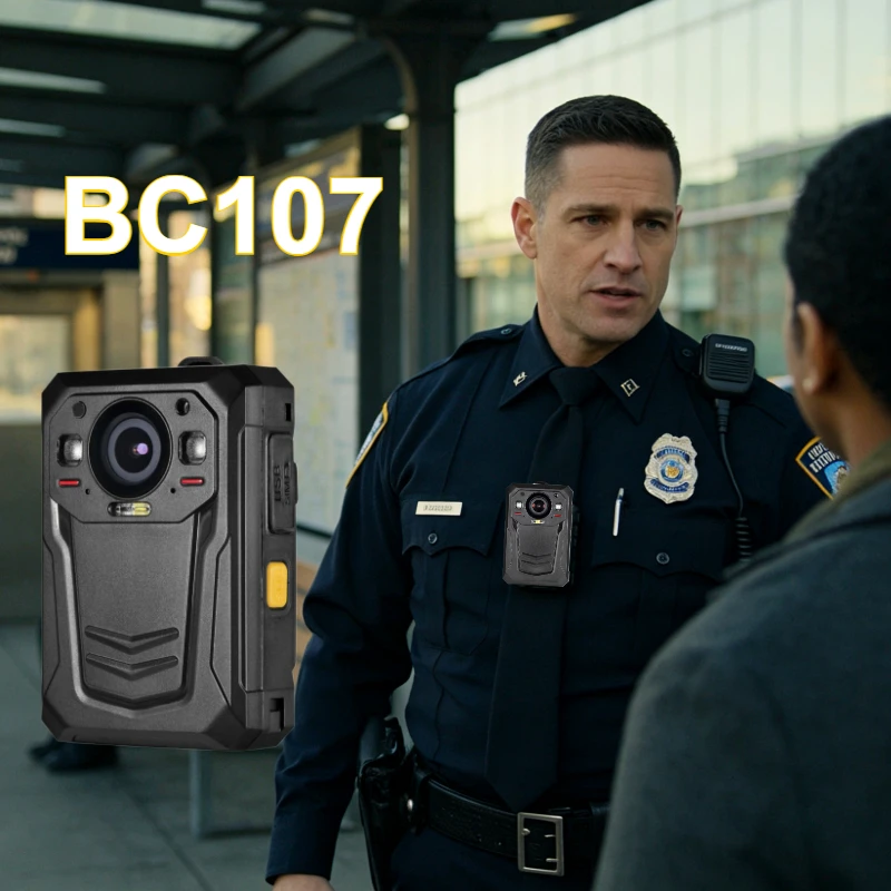 4G LTE Live Streaming Wireless HD IR Night Vision Portable Body Worn Camera Support External 1080P with 2'' LCD IP68 Waterproof