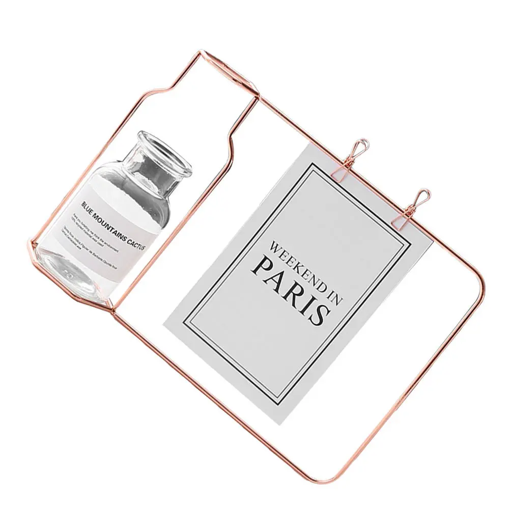

Creative Vase Ornament Desktop Glass Vase Nordic Style Vase Water Planting Vase Desktop Photo Frame Vase
