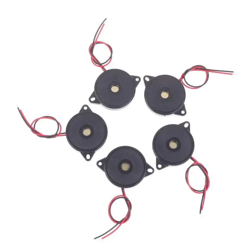 

5Pcs Passive Buzzer High-decibel Buzzer With Wire Piezoelectric Speaker 3040 Buzzers For Arduino Car DIY Electronic