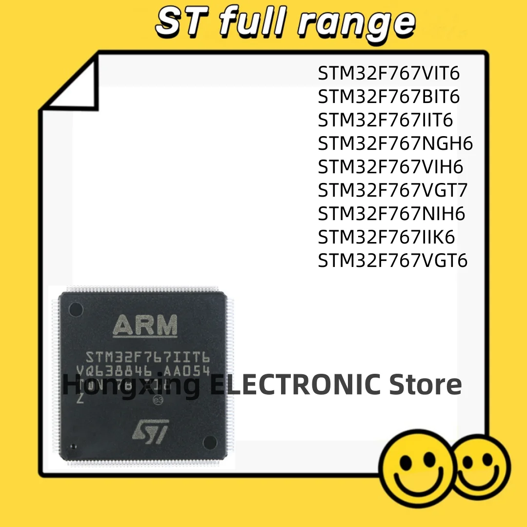 STM32F767VIT6 STM32F767BIT6 STM32F767IIT6 STM32F767NGH6 STM32F767VIH6 STM32F767VGT7 STM32F767NIH6 STM32F767IIK6 STM32F767VGT6