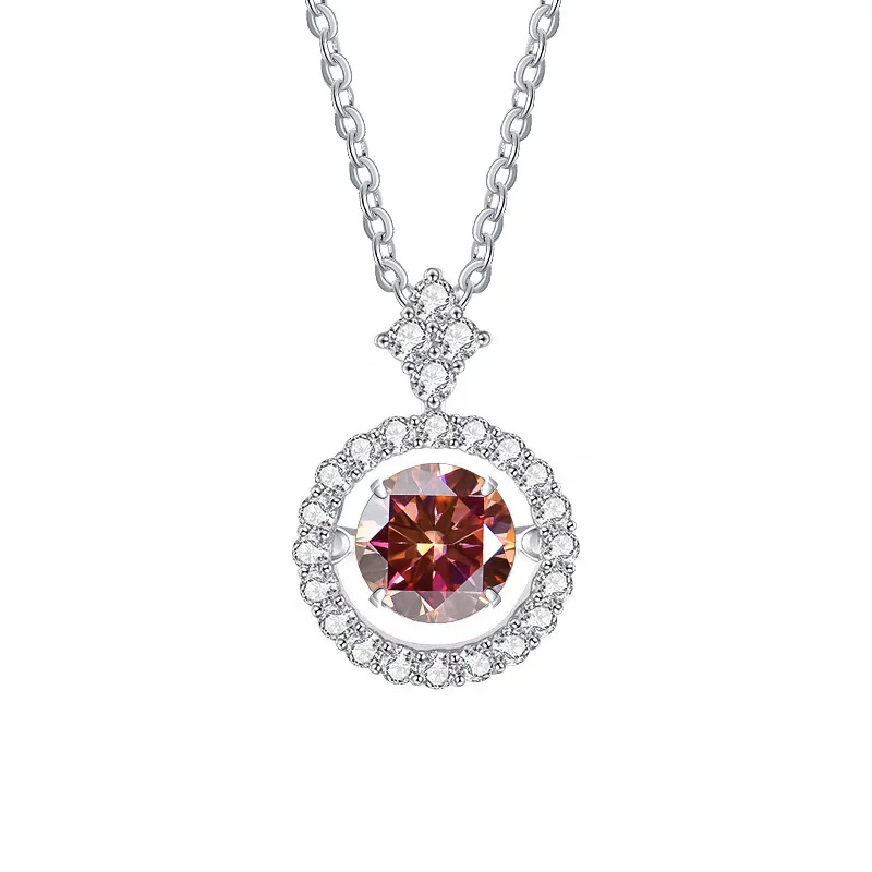 BIJOUX STORY 1CT Moissanit Anhänger für Frauen Simulierte Diamant Halskette S925 Sterling Silber Schmuck Mädchen Valentinstag Geschenk – Detail 10