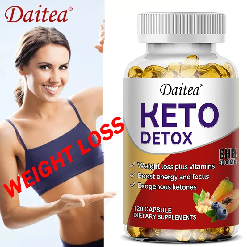 Ketogenic Capsules - Help Control Appetite, Burn Fat, Metabolize Fat, Inhibit Fat Accumulation, Promote Digestion and Detox