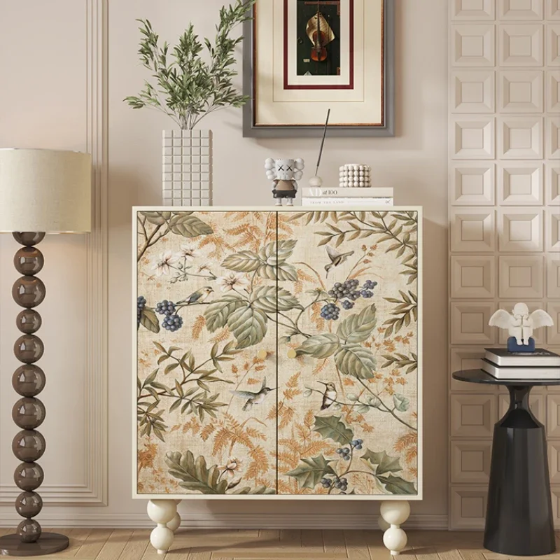 

Household Multi-Functional Entrance Living Room Wall Integrated Clothes Closet Chest