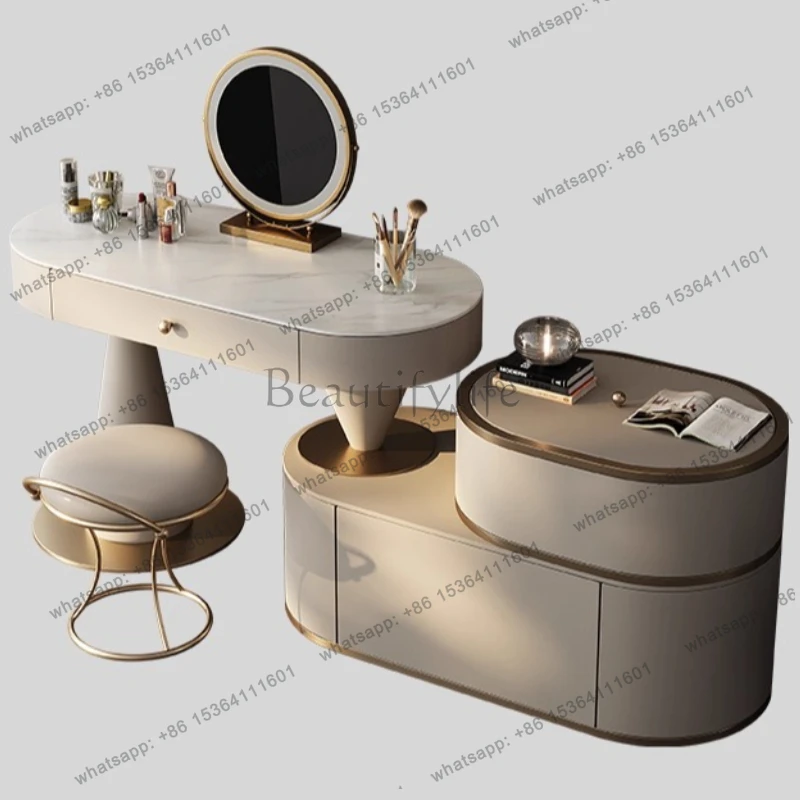 Toiletries Makeup vanity illuminated makeup dressing table dressers desk dresser with mirror Bedroom furniture
