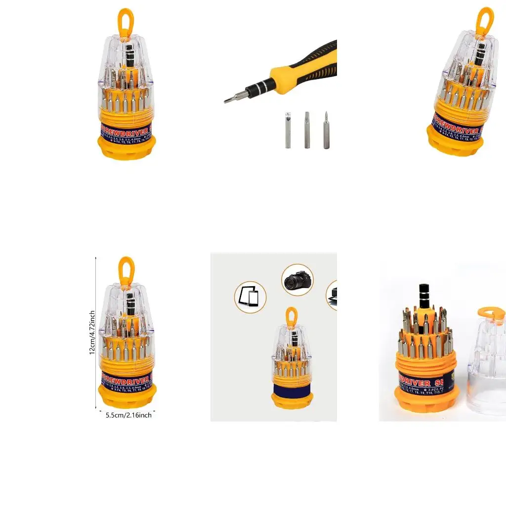 Alloy 30 Piece Screwdriver Toolkit for DIY and Professional Repairs