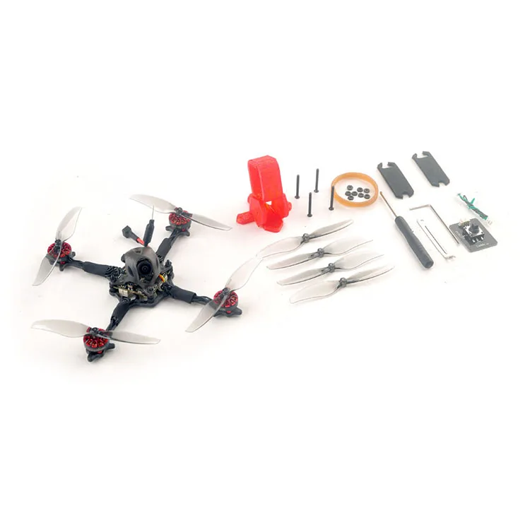 HappyModel Crux3 1S ELRS F4 2G4 Built-in SPI ELRS 2.4G RX 200mW Caddx Ant 1200TVL EX1202.5 KV11500 1S 3inch Toothpick FPV Drone