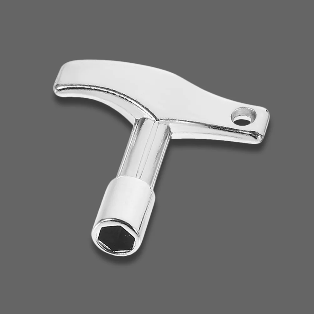 

4pcs Drum Tool 6MM Hexagon Square Zinc Alloy Tuner Wrench Jazz Snare Accessories Instrument Drum Tuning