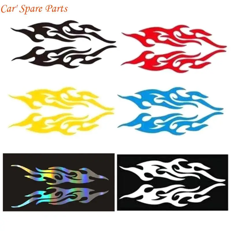 Y4UA odporna na Weatherproof Unikalna naklejka na naklejkę odblaskową do zasięgu zarysowania samochodu 2PCS