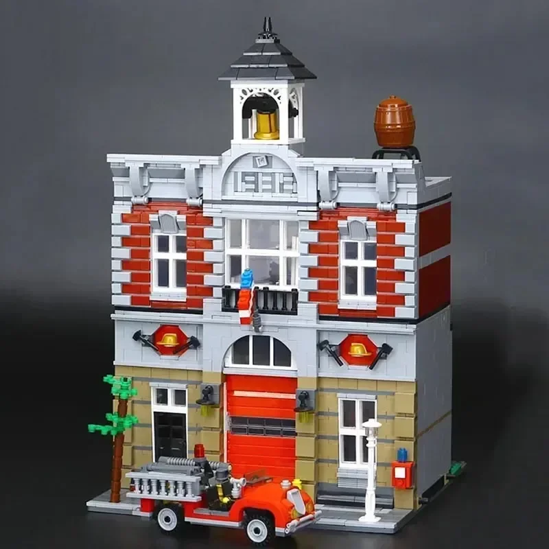 2231 PCS Fire Brigade  Compatible 10197 15004 84004 LJ99009 Building Blocks Bricks Birthday Christmas Gifts Toys 2766  2231