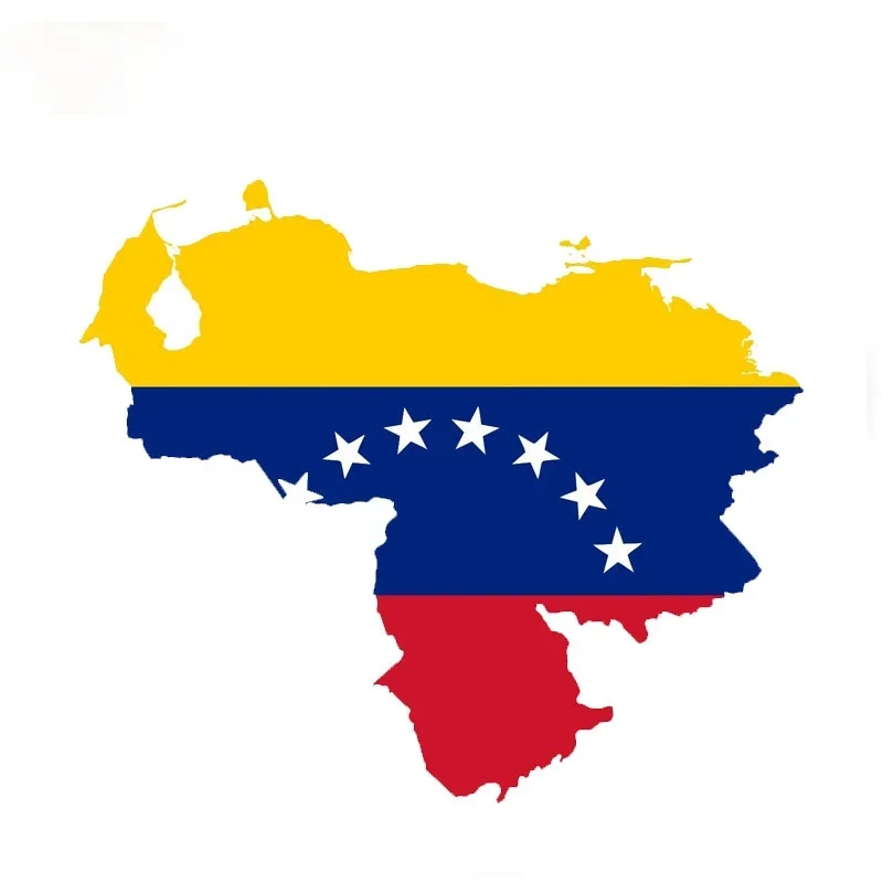 

Personalized Creative Stickers Venezuela Map Flag Car Sticker Decal Accessories