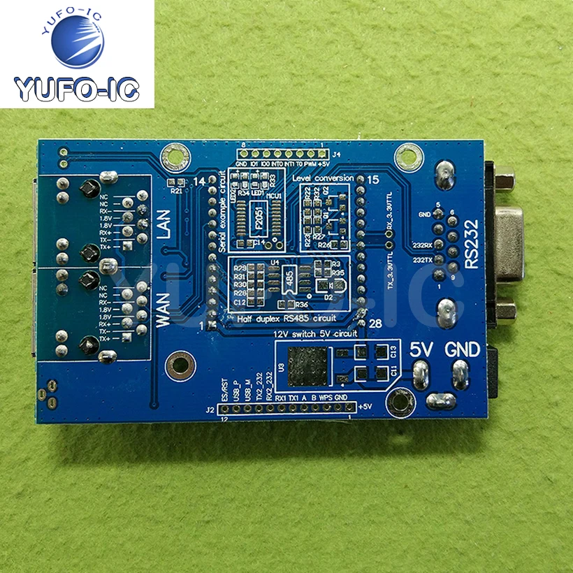 Free Ship 3pcs Simplified Test Of Uart-WIFI Module, Serial Port WiFi, SCM WiFi, HLK-RM04