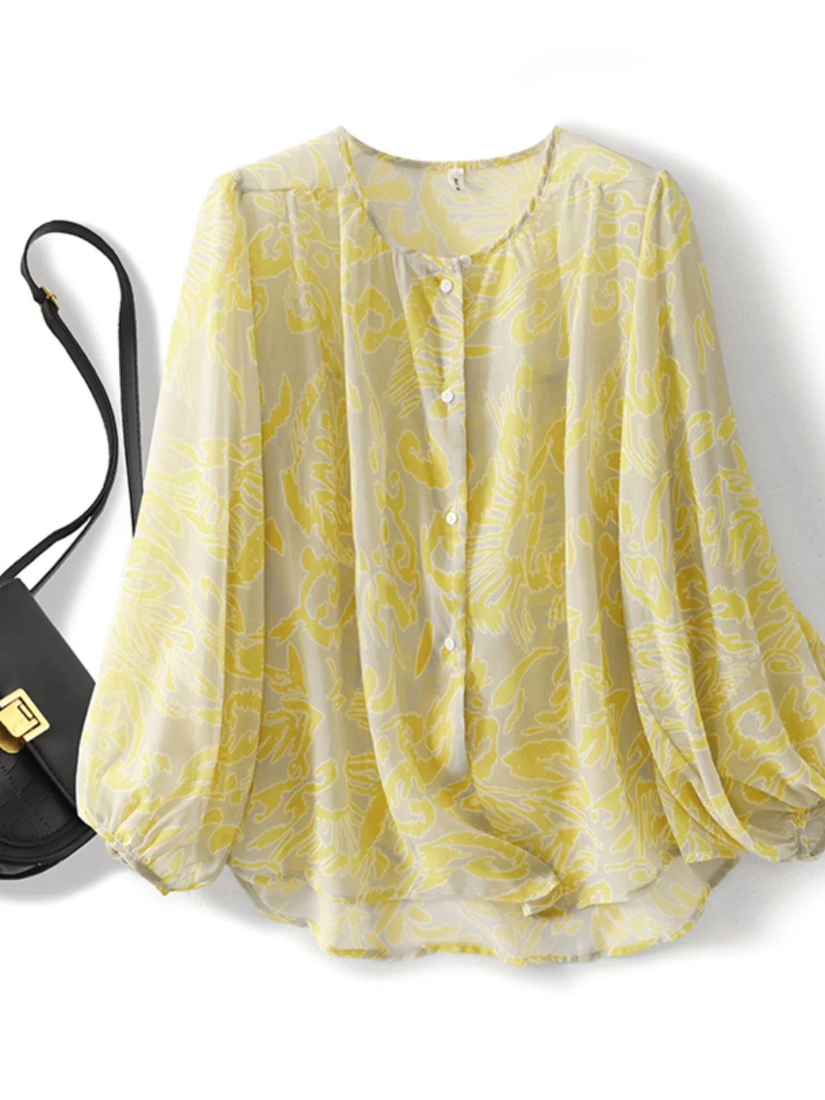 فانوس ريترو Sve الأزهار irt المرأة فضفاضة عادية رقيقة طويلة Sve حماية الشمس أعلى الصيف تخفيف Sle جولة Ne #2