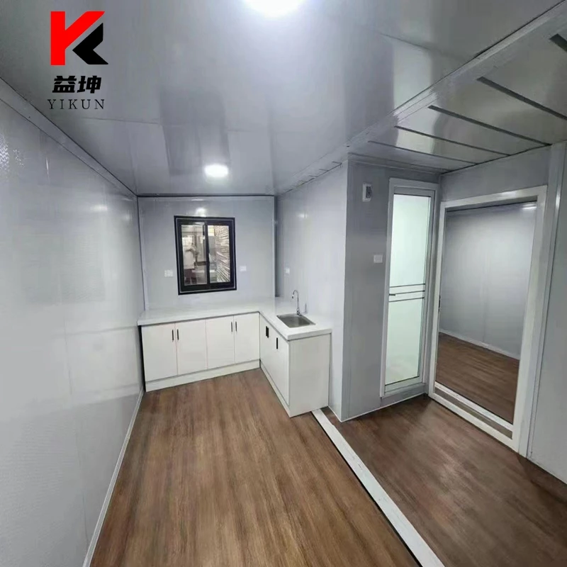 Standard Stability Prefabricated Tiny 20Ft 40Ft Expandable Container House Prefab Outdoor Home Kitchen Construction
