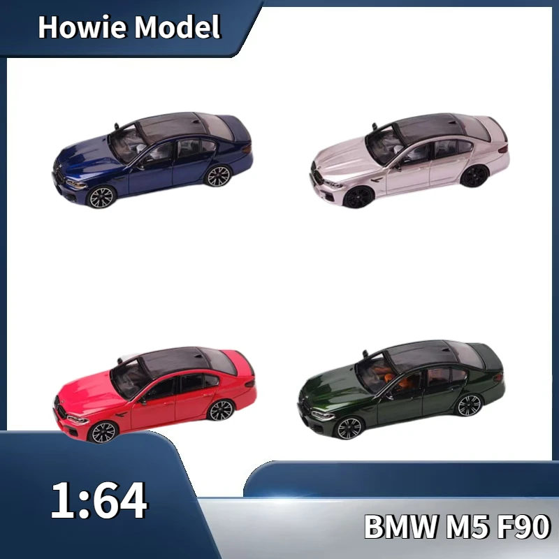 Howie Model 1:64 BMW M5 F90, cast alloy vehicle model, collectible display item.