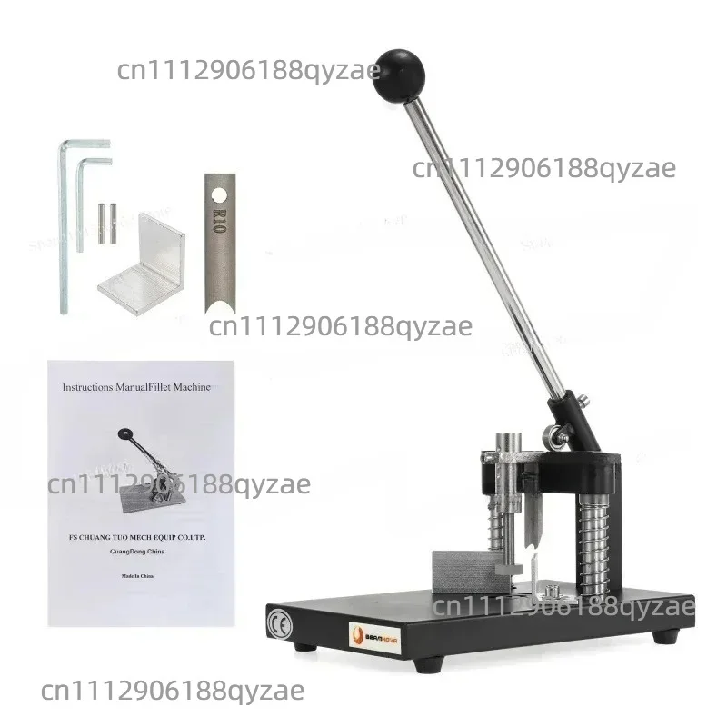 Heavy Duty Manual Corner Rounder Cutter - For Photo Books, PVC Cards with R6/R10 Dies & Paper Holding Function
