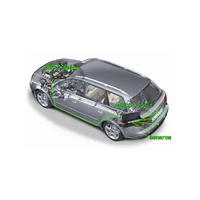 4 Parking Sensors Kit Rear Backup Radar Parktronic System Reverse Assist Distance Detection Vehicle Buzzer Alarm. 4