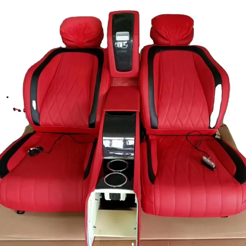 Luxury Modified Car Interior Custom Van Reclined Car Seat Kit Console Armrest for G Wagon G63 G550
