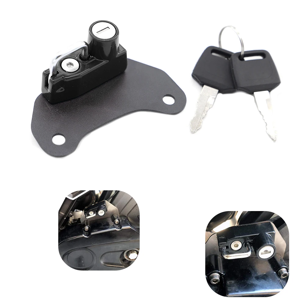 

For Indian Scout 2015 2016 2017 2018 Scout Sixty 15-18 Motorcycle Helmet Lock Bloqueo De Casco