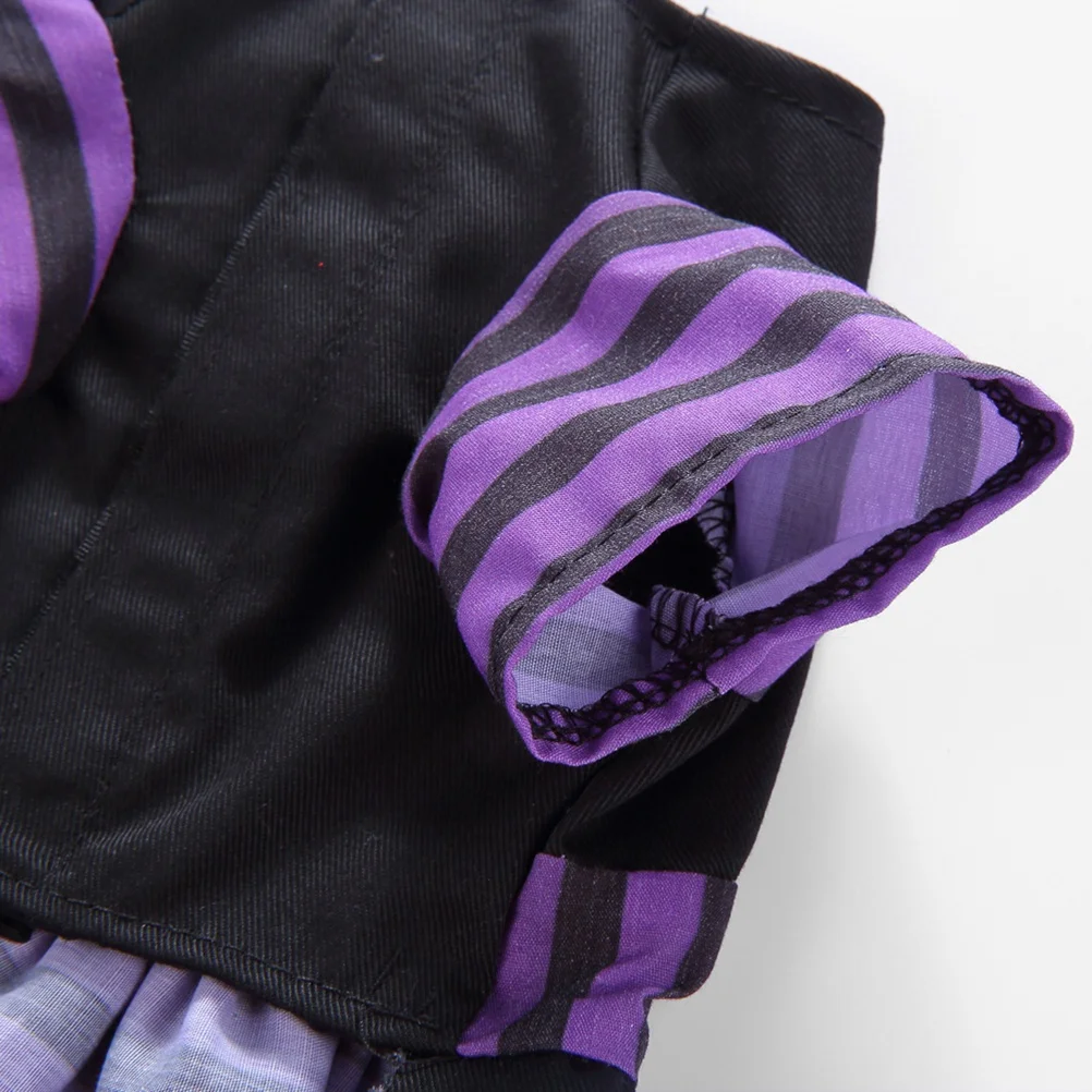 

Pet Halloween Witch Costume Dog Clothes Puppy Size M Stylish Durable Party Dog Coat Outdoor Jogging Pet Clothes