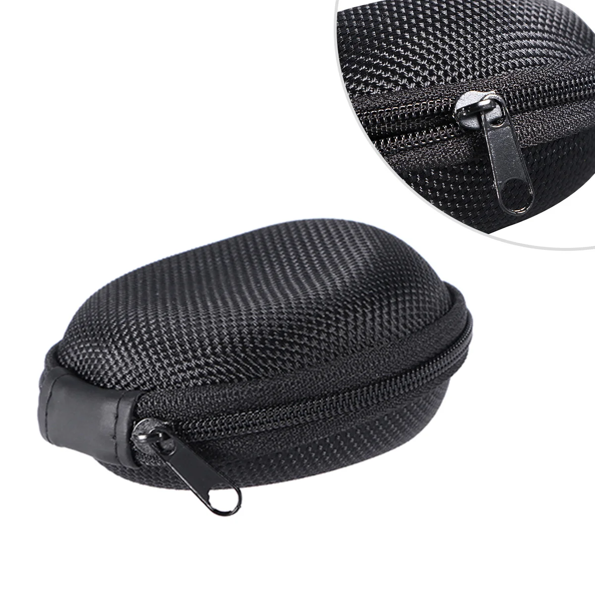 

2Pcs Watch Case Eva Portable Storage Zipper Design for Man Woman Wristwatch Smartwatch Travel Organizer Watch Case Eva