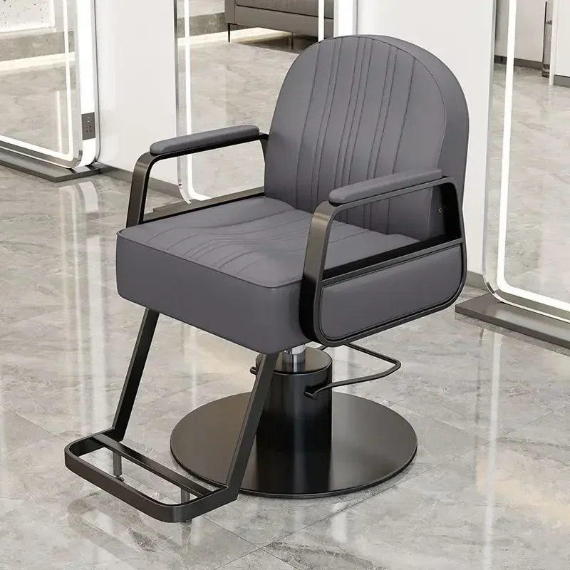 Sillas de salón estilista silla de masaje profesional 2024 espera Barberia belleza salón de peluquería hidráulico Stuhle inclinado